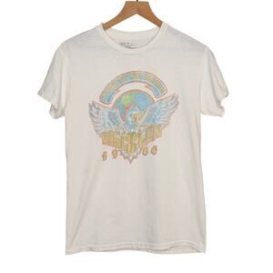 Van Halen 1984 Tour Of The World Graphic Tee Shirt Womans S  Rock Band Retro